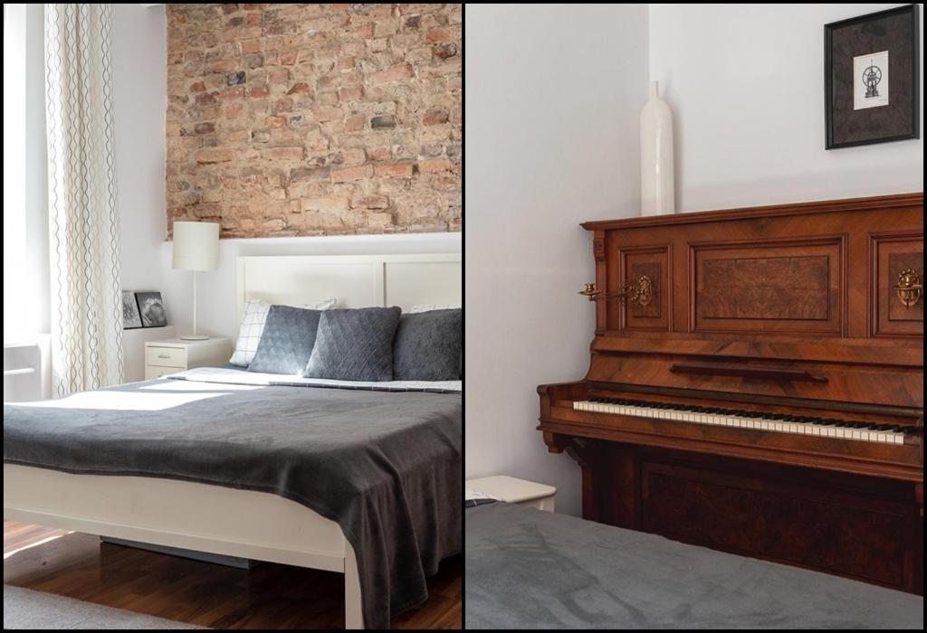 Piano Apartment W Sercu Starego Miasta Gdansk Luaran gambar